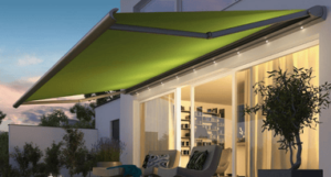 terrasscherm groen
